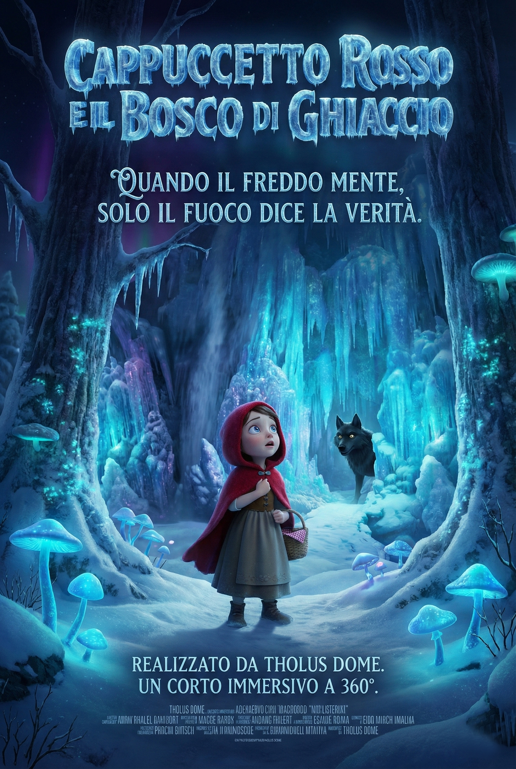 Poster - Cappuccetto Rosso e il Bosco di Ghiaccio