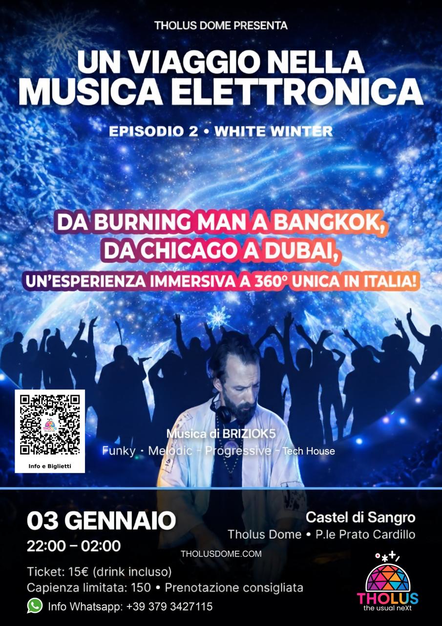 Poster - Viaggio nella Musica Elettronica Ep.2 - White Winter